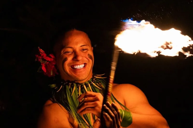 Wailua Nui Luau an der Wailua-Bucht